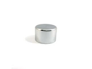 35 x 22mm Solid Aluminum Knob for 6mm shaft (silver)