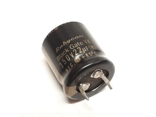 22uF/350v Black Gate VK