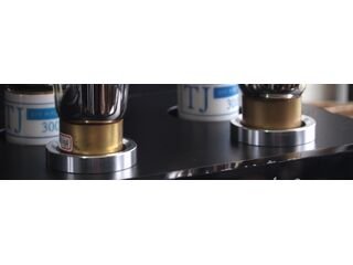 Non Magnetic Chassis Cutout Ring (black/white, for 9pin/8pin/4pin tube sockets) - Silver, for an 8pin driver tubes