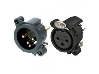 Neutrik XLR Balance Sockets (male + female)