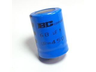 68uF/450v Vishay BC Components Electrolytic Cap