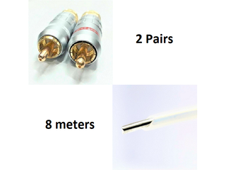 Silver Interconnect Cable Kit