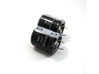 47uF/450V No Brand Electrolytic Cpacitor (Removed from New amplifier that upgraded)