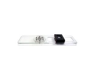 Crystal Turntable Plinth for 9-inch or 12-inch Tonearm (free FedEx or UPS shipping)