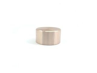 34 x 18mm Knob for 6mm shaft (old rose)