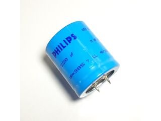 220uF/385v PHILIPS Electrolytic