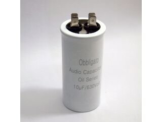 10uF/630v Obbligato Film Oil Caps